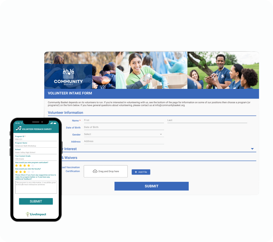 Comprehensive online forms that can be used for seamless information collection