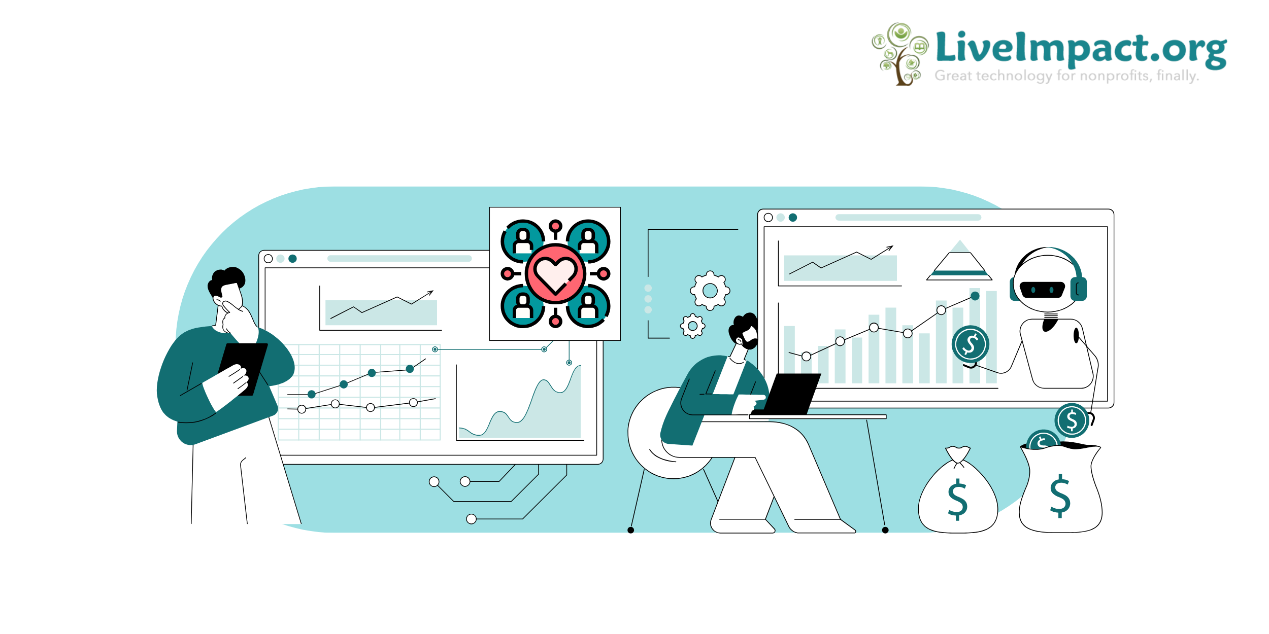 A glimpse of some of the key features of donor management software